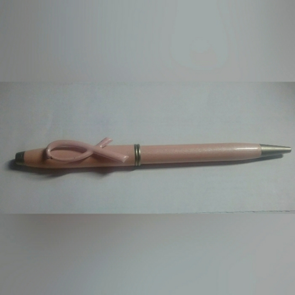 Pink Avon breast cancer awareness Pen